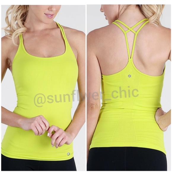 avocado Tops - [NEW] Avocado Brand Strappy Back Workout Tank